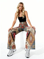 Pantalón Jaipur | Estampado étnico y corte ancho