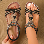 Sandalias Bali Étnica | Con abalorios y suela cómoda