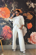 AURORA | CONJUNTO PREMIUM DE CUELLO ALTO Y PANTALÓN FLUIDO