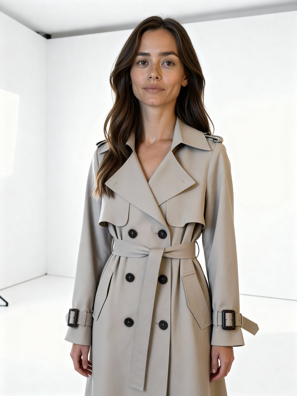 Trench Windsor | Gabardina clásica con cinturón