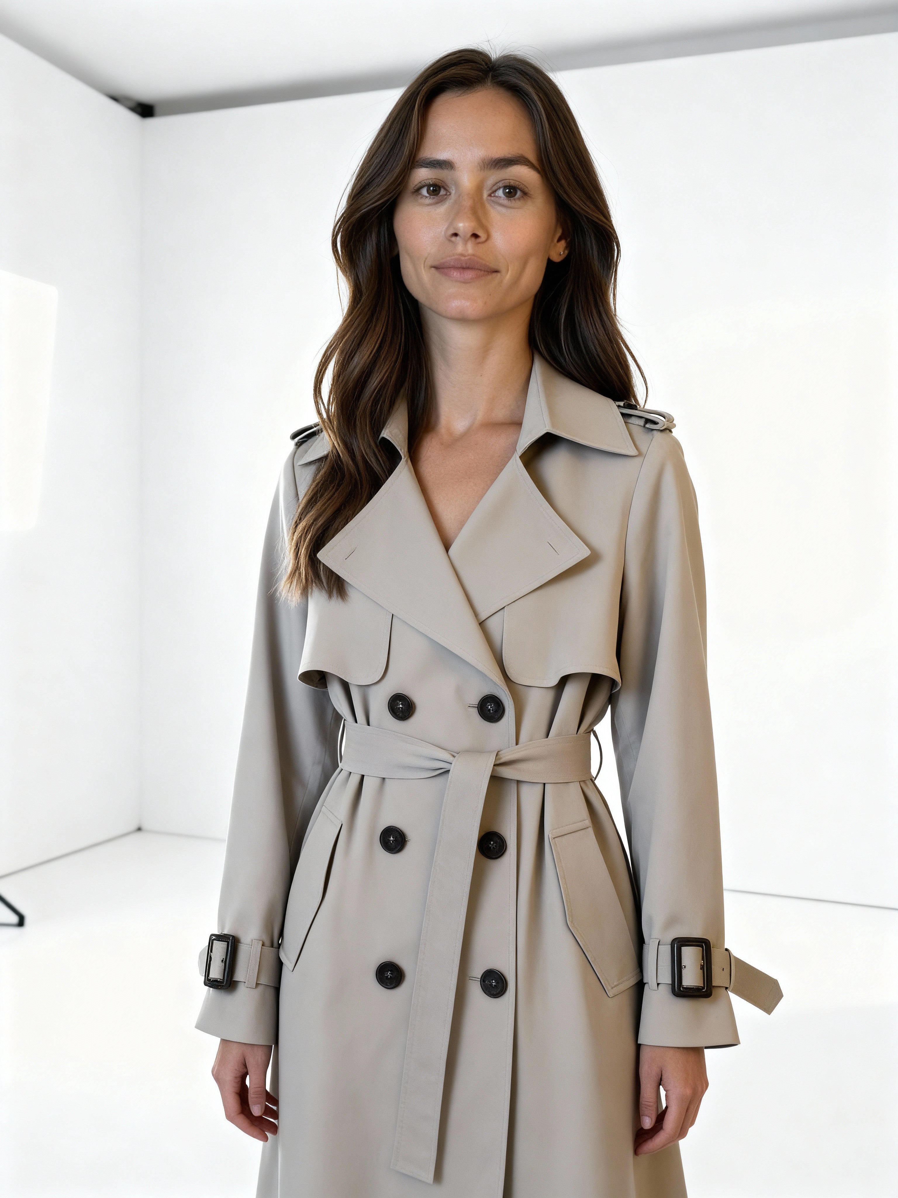 Trench Windsor | Gabardina clásica con cinturón