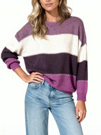 Jersey Nuuk Waves | Rayas amplias y textura suave