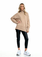 Jersey Copenhague Knit | Cuello alto y corte oversize