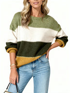 Jersey Nuuk Waves | Rayas amplias y textura suave