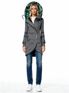 Chaqueta Oslo Tropic | Sudadera larga con capucha cruzada