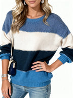 Jersey Nuuk Waves | Rayas amplias y textura suave