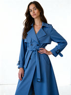 Trench Windsor | Gabardina clásica con cinturón