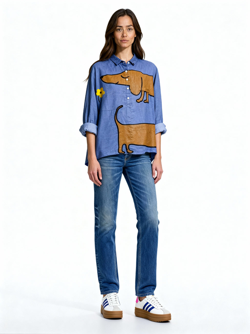 Camisa Dach | Estilo artístico con estampado ilustrado