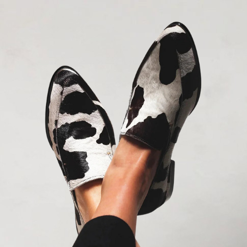 Mocasines Dakota Wild | Estampado efecto pelo bicolor