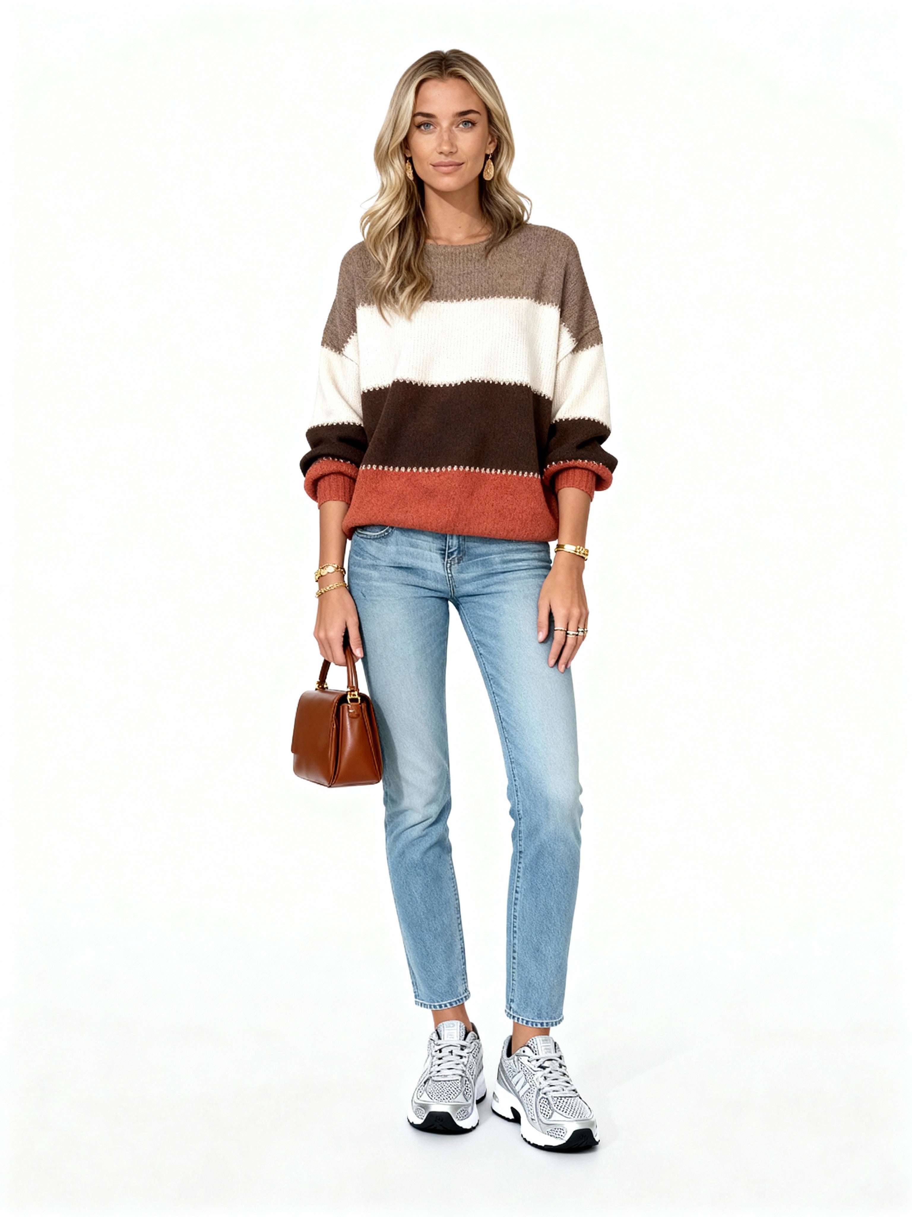 Jersey Nuuk Waves | Rayas amplias y textura suave