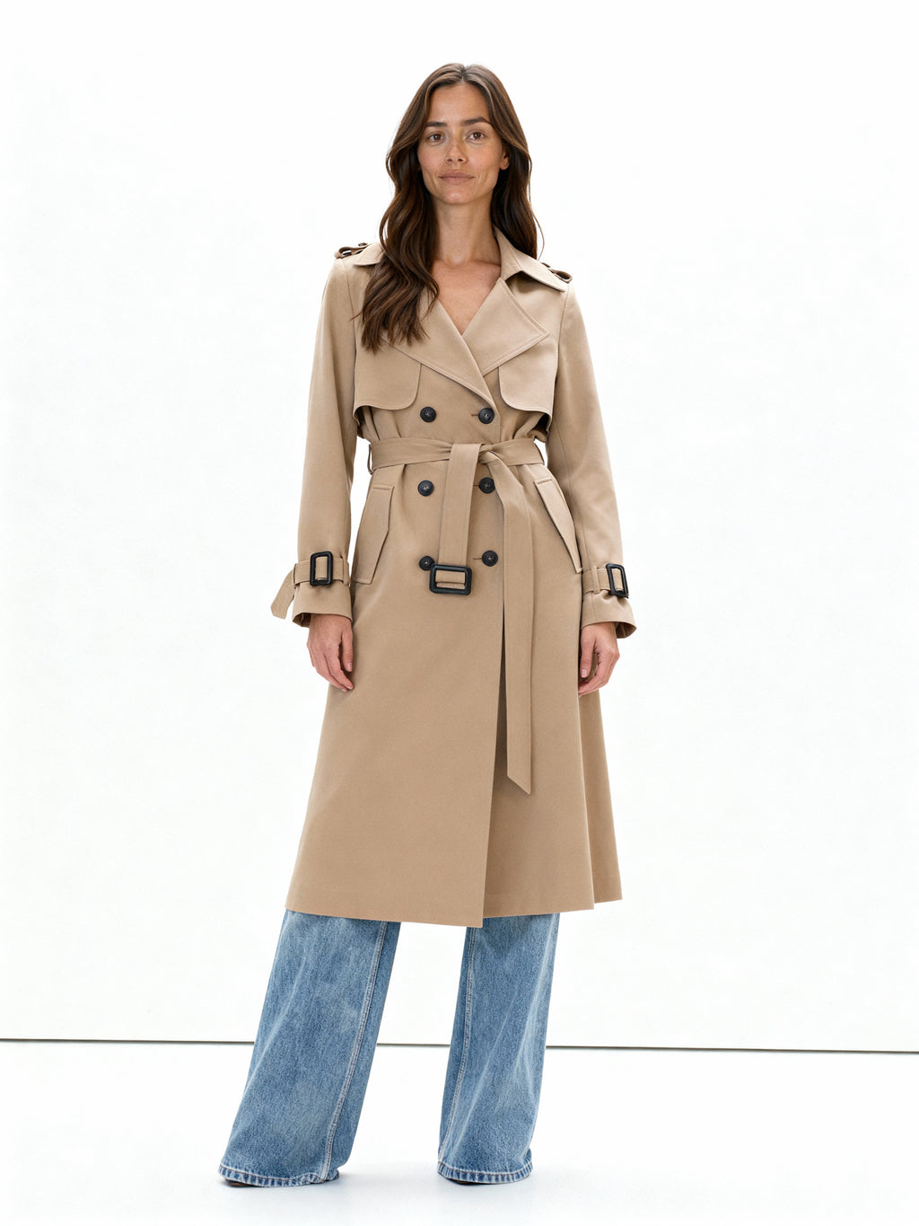 Trench Windsor | Gabardina clásica con cinturón
