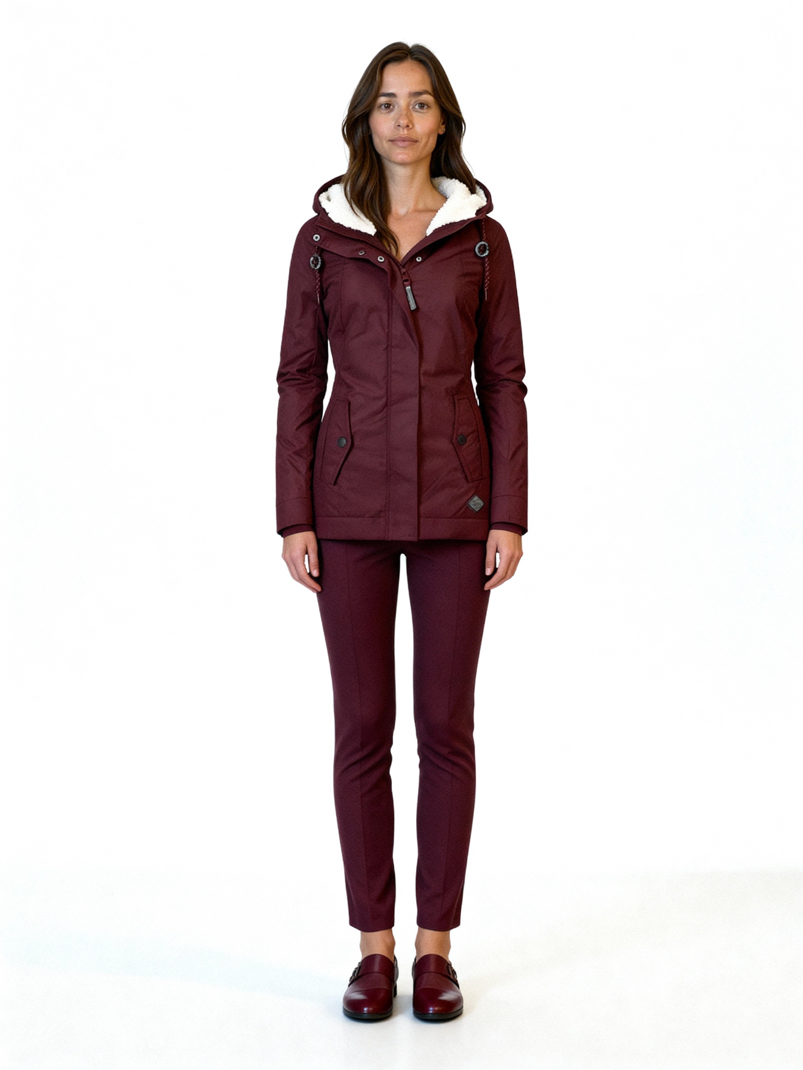 Nora | Parka con forro de borreguito