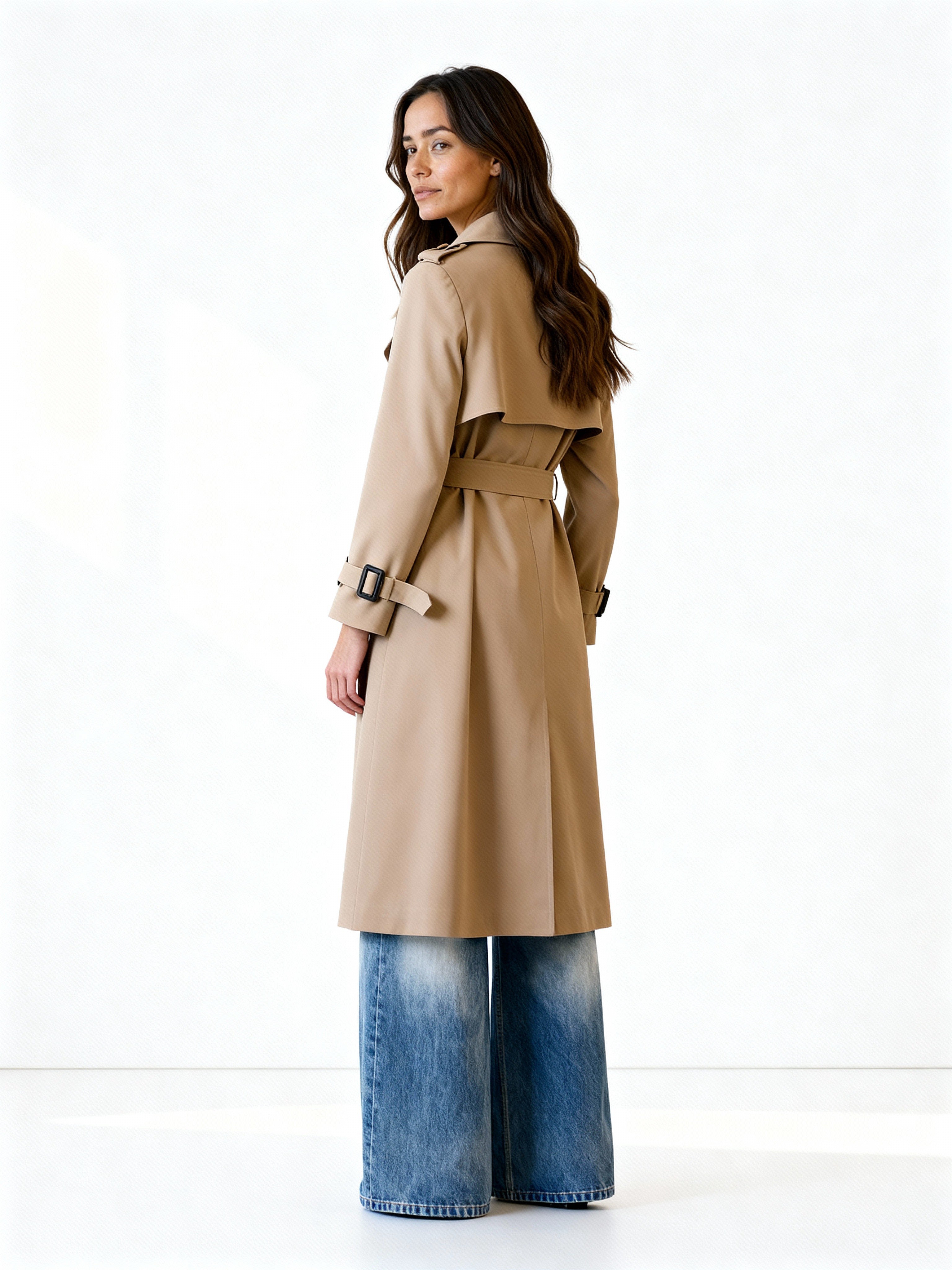 Trench Windsor | Gabardina clásica con cinturón