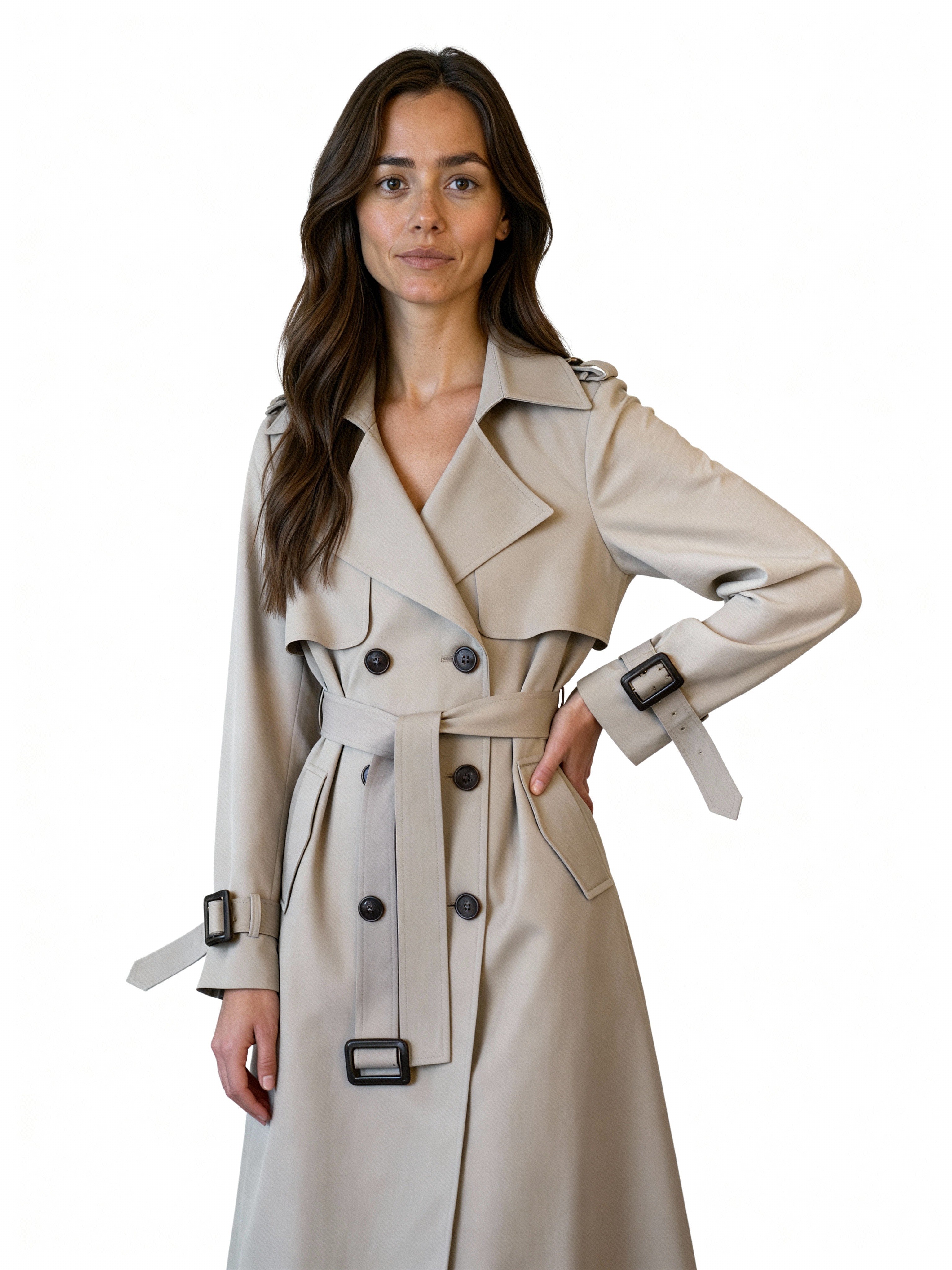Trench Windsor | Gabardina clásica con cinturón